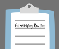 E-learning: Establishing Routine