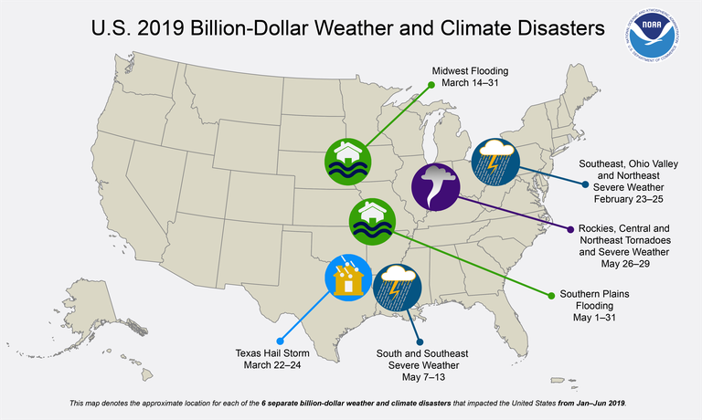 Jan-Jun 2019 weather events