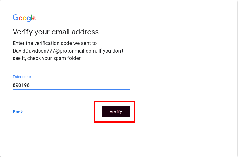 gmail use my current email address instead