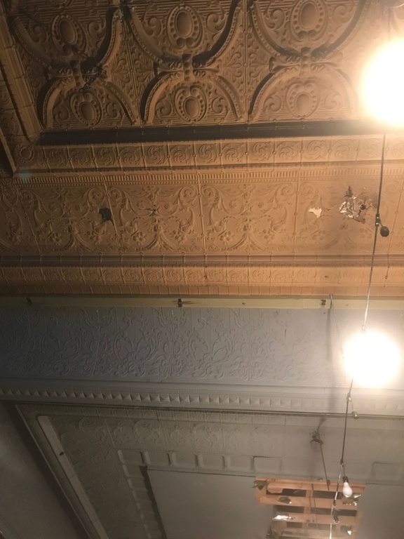 1136 Main St. Ceiling