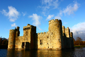 Castle in sunlight