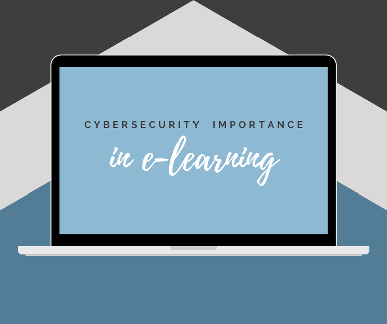Title Graphic: Importance of Cybersecurity in E-learning 2