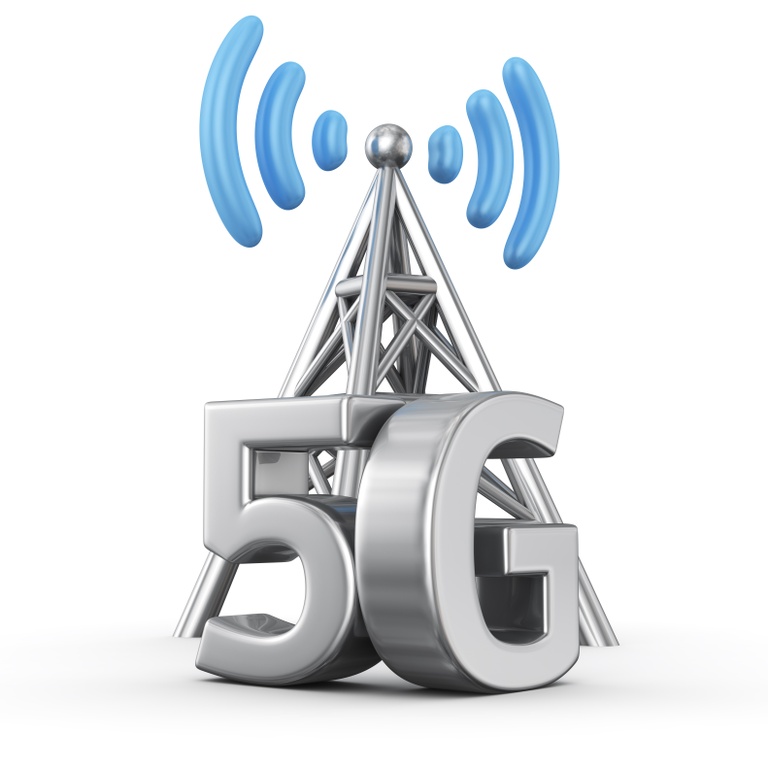 5G Wireless Network Graphic