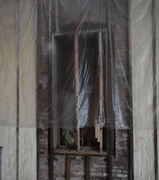 1st floor window well