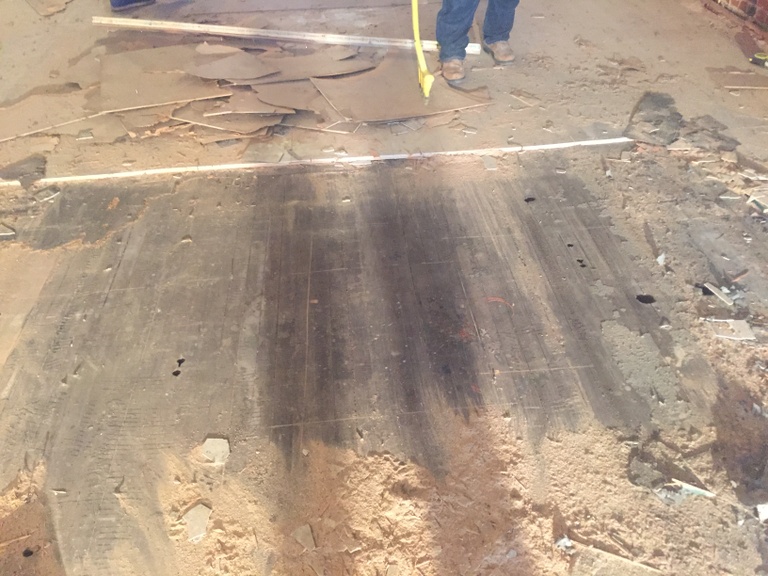 Removal of Old Floor 3