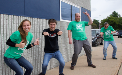 Wildcard staff members participated in the 2020 Pedal Point Rally to raise money for the Boys & Girls Club of Portage County.