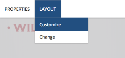 Layout of Content