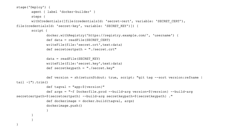 Jenkins Code Example 6
