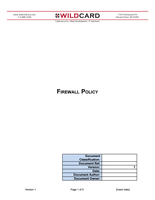 Firewall Policy Template