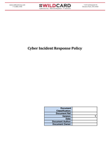 PCI Incident Response Policy Template